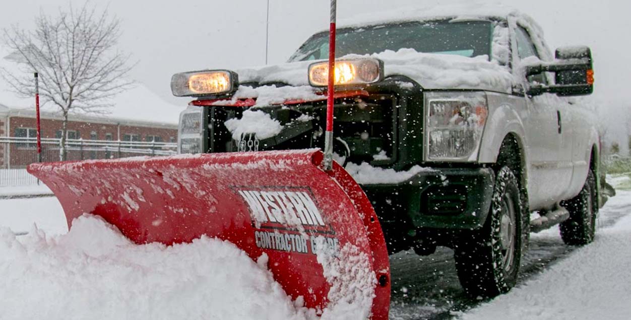 Commercial Snow removal Messer Lawn Care CDA