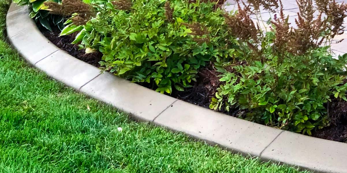 concrete curbing